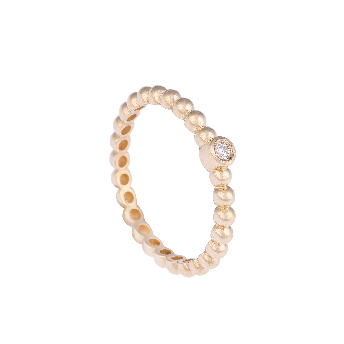 CAOCA Round Stone Ring