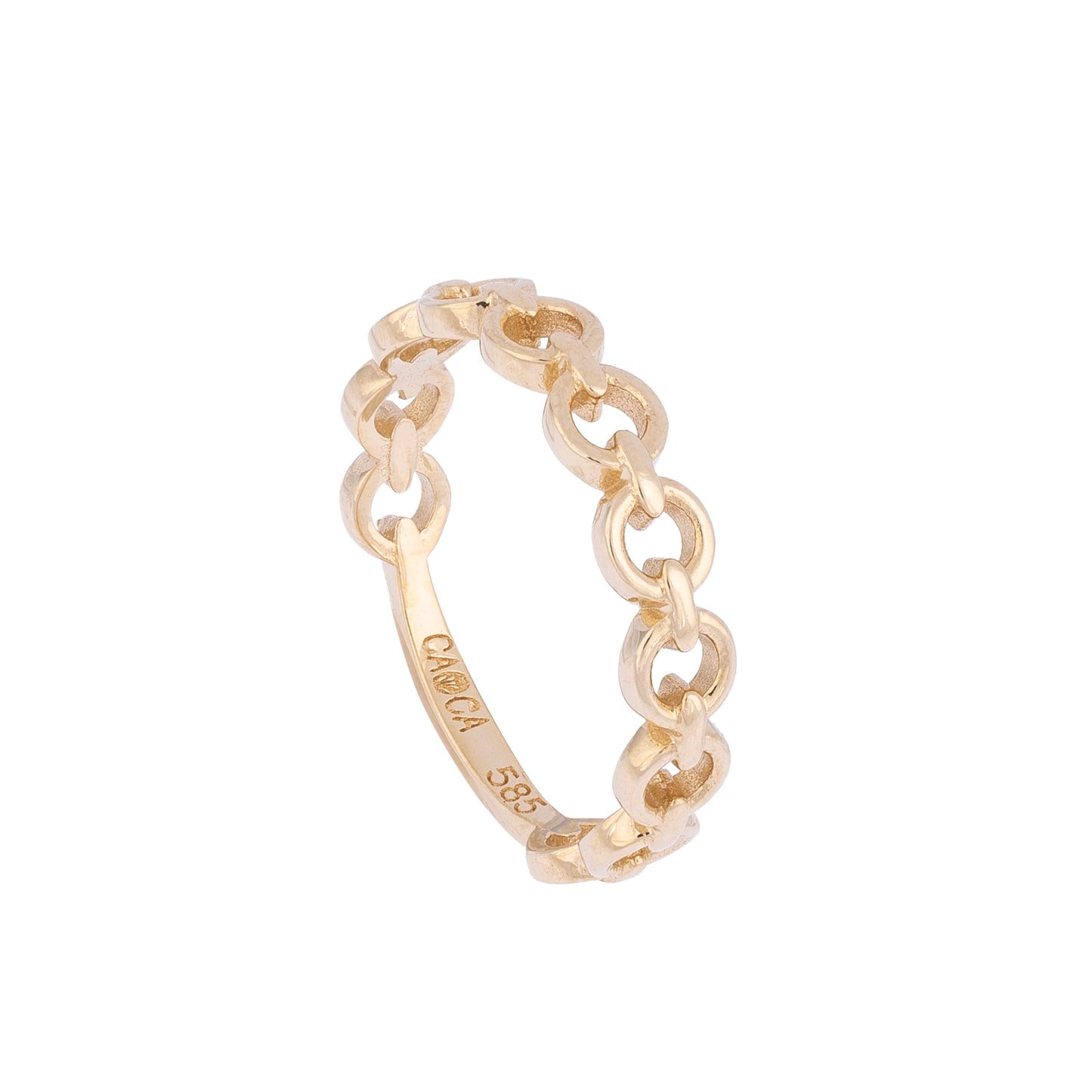 CAOCA Round Combined Plain Ring