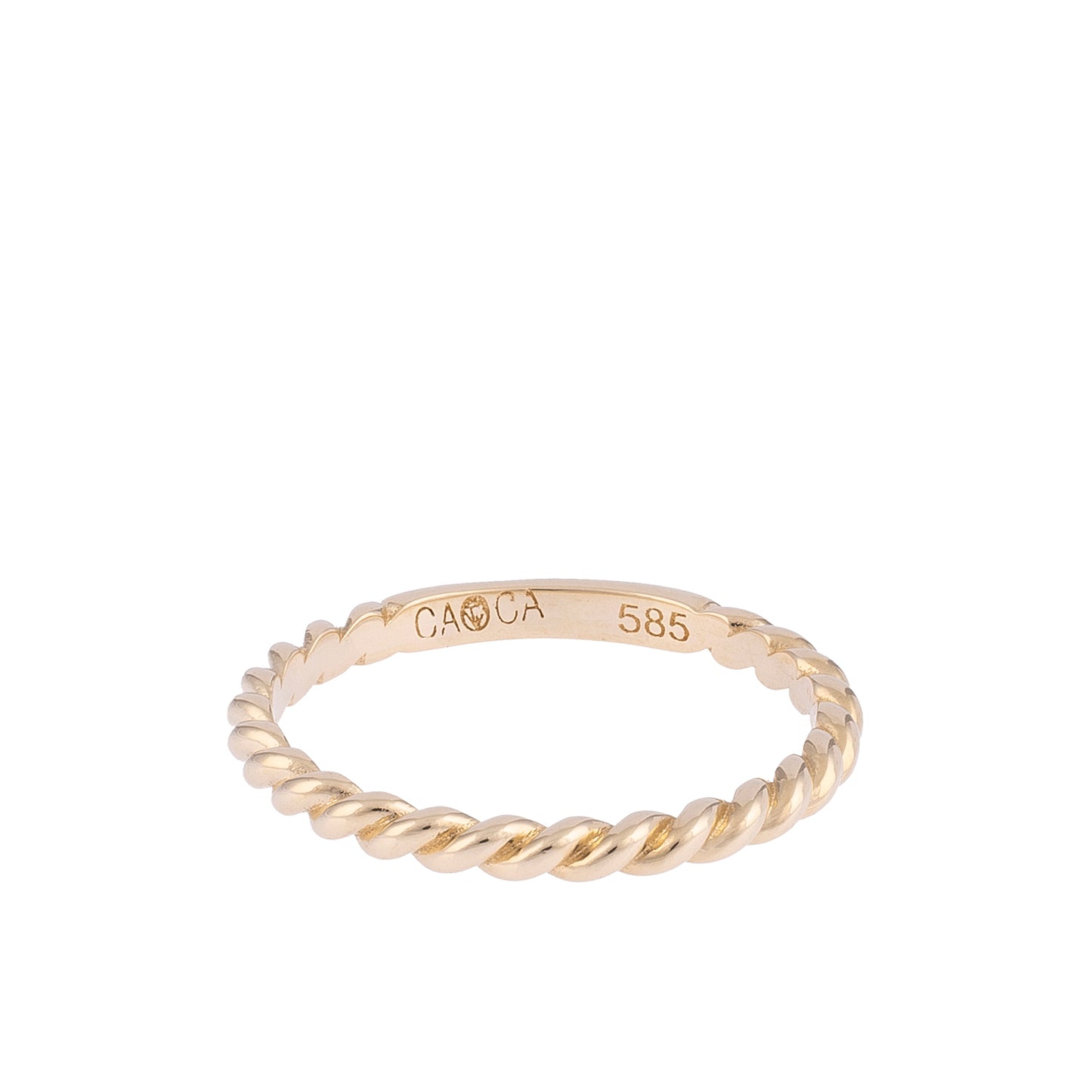 CAOCA Plate Plain Ring