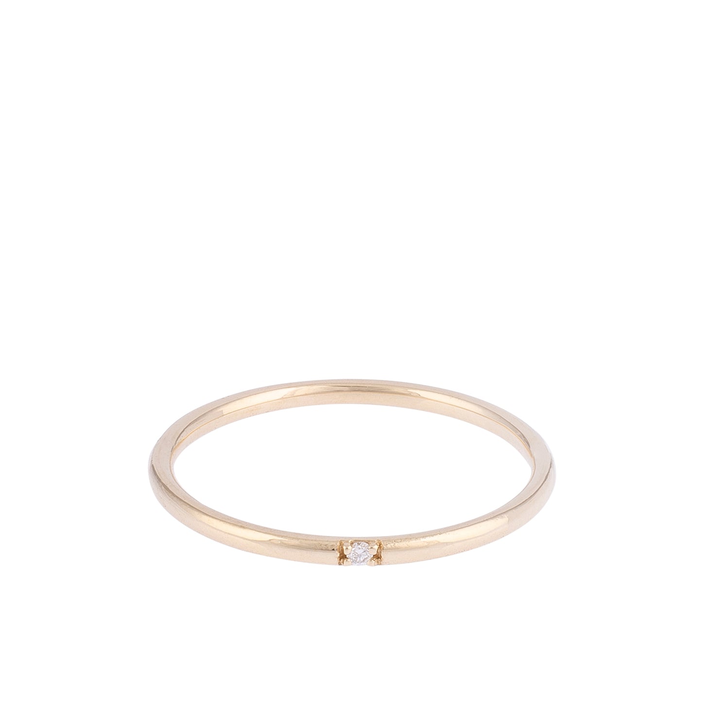 CAOCA Single Stone Diamond Ring