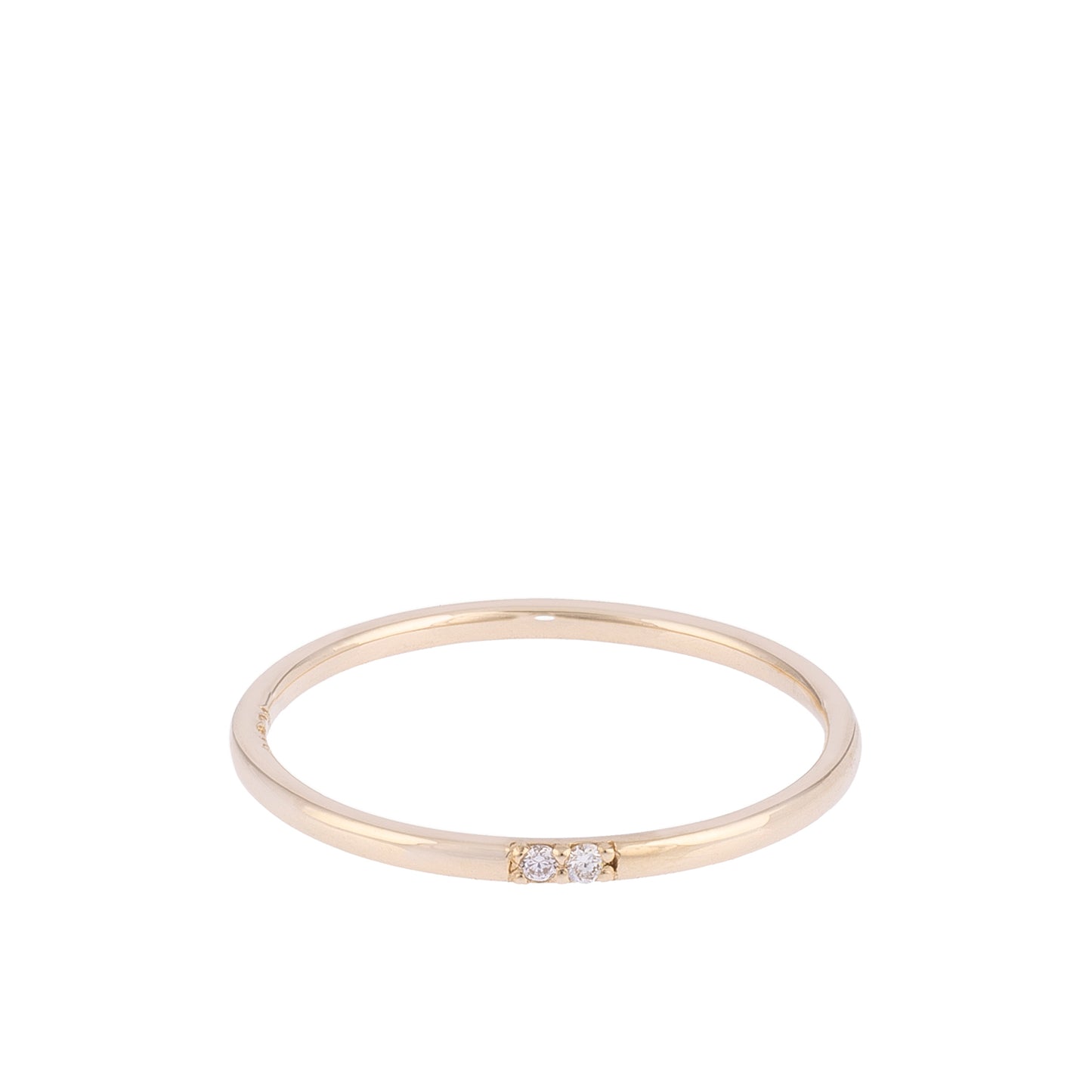 CAOCA Double Stone Diamond Ring