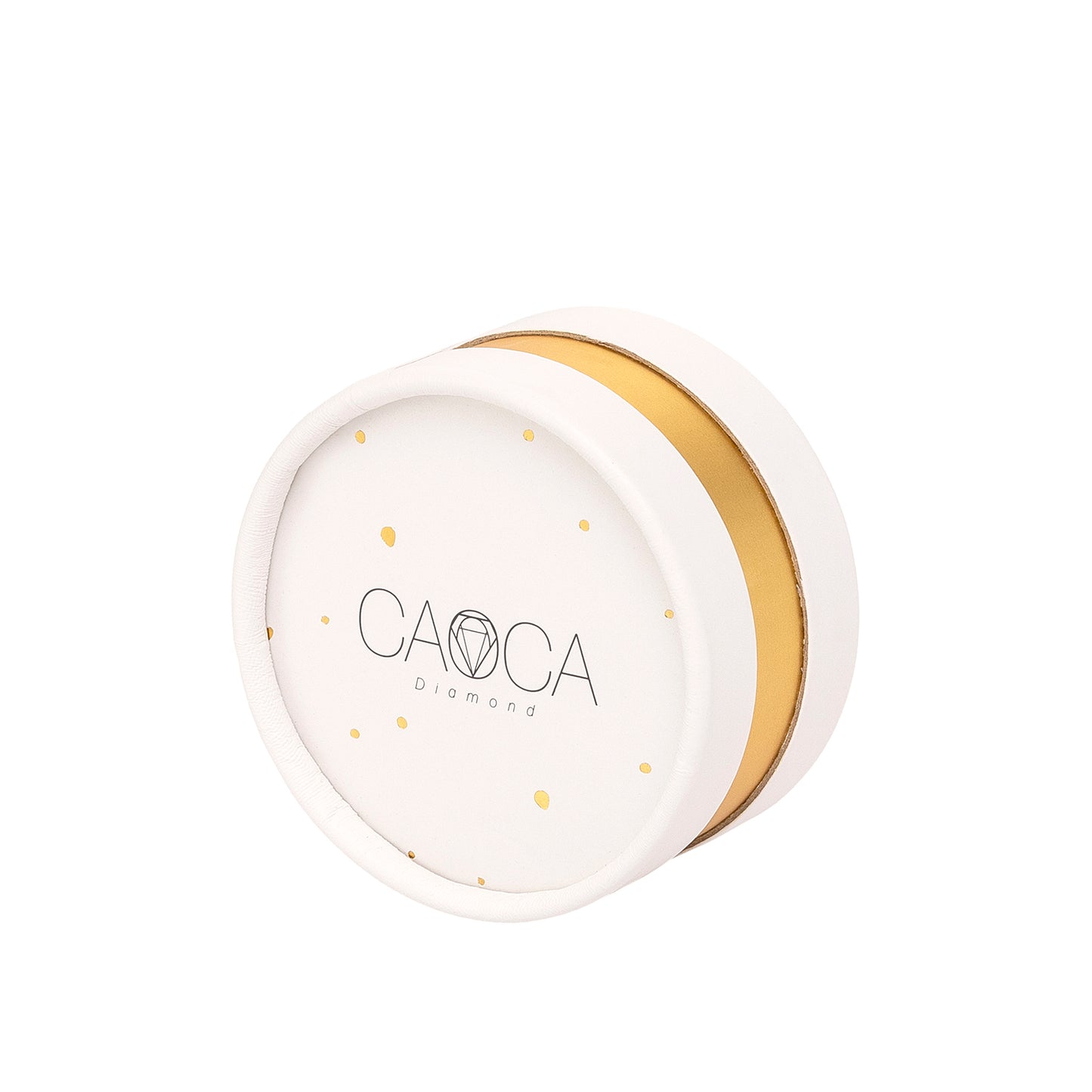 CAOCA Letter Gold and Diamond Necklace