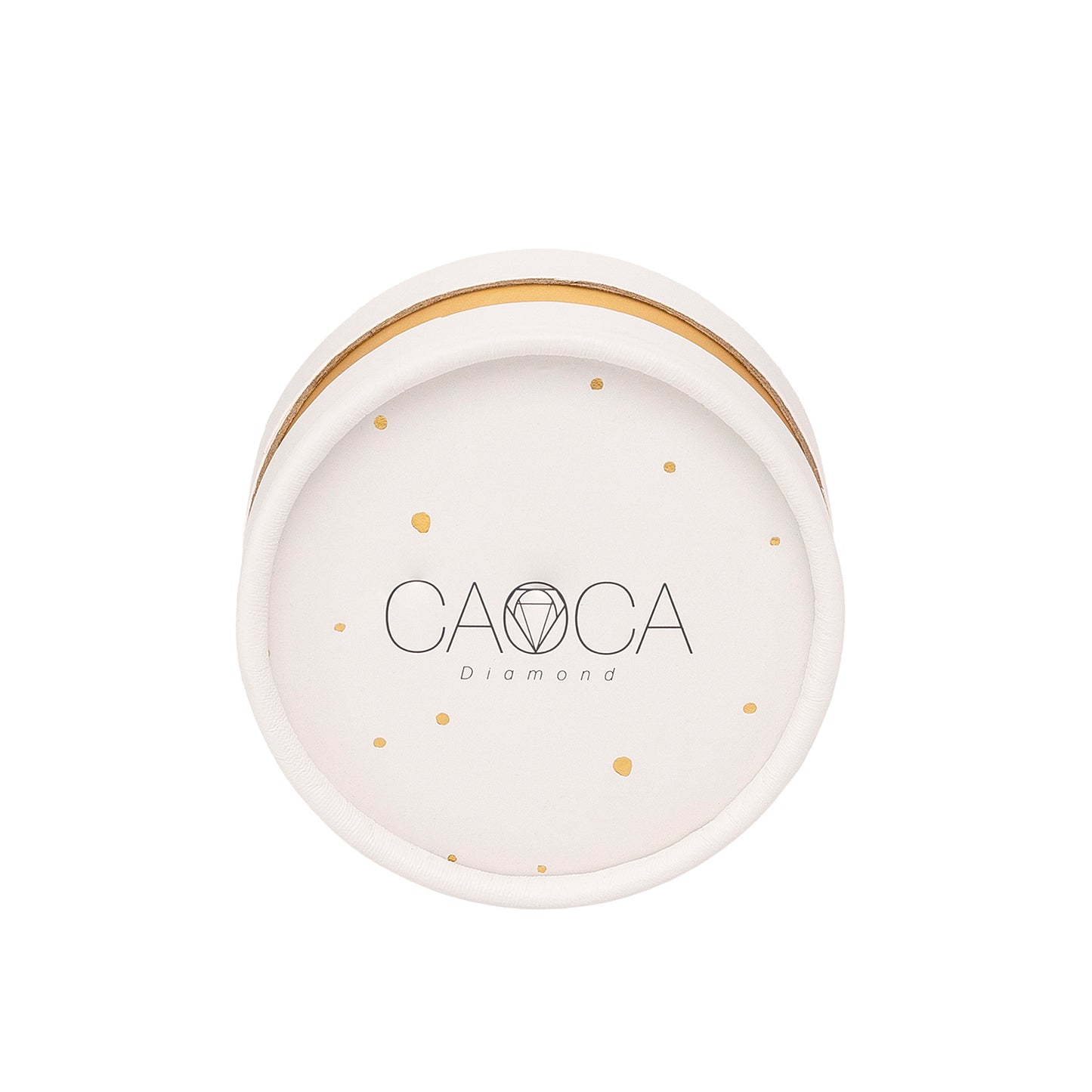 CAOCA Letter Gold and Diamond Necklace